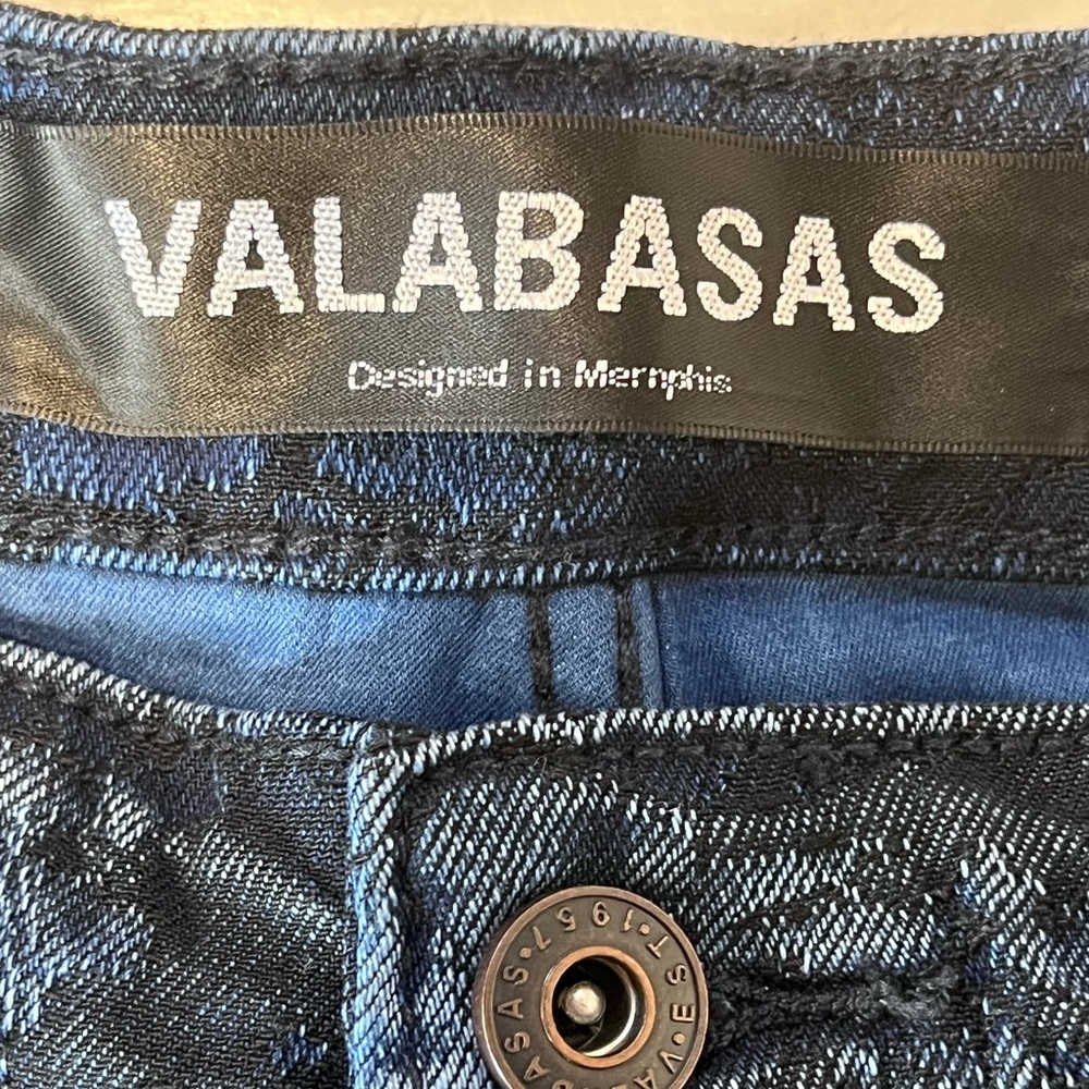 VALABASAS | MENS DENIM RANGER BAGGY DENIM JEAN VINTAGE BLUE DYEING 36 - Picture 15 of 16